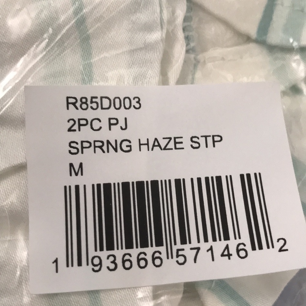 Splendid pajama set spring haze stripe NEW - Picture 4 of 7